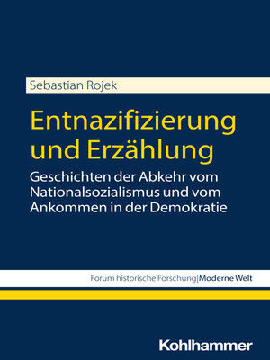 cover image of Entnazifizierung und Erzählung